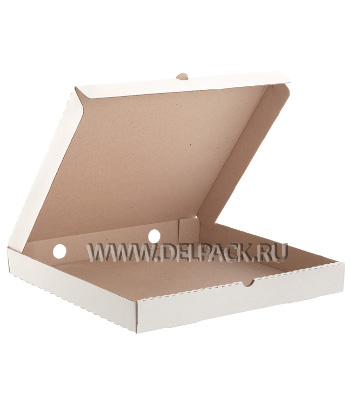 Коробка для пиццы / 300х300х40 / Е11R / Белая
